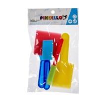 Ensemble pour activités manuelles Spatule Multicouleur (12 Unités)