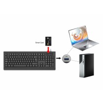 Tastatur Conceptronic 120850307101 Schwarz Qwerty Spanisch