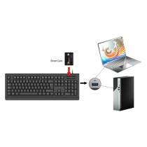 Tastatur Conceptronic 120850307101 Schwarz Qwerty Spanisch