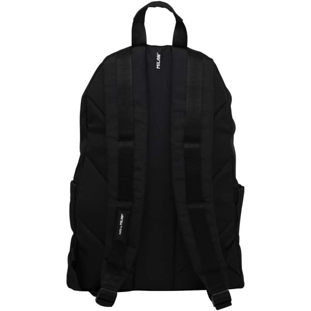 Lässiger Rucksack Milan Schwarz 22 L 43 x 30 x 20 cm