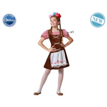 Children's costume Brown German Waitress