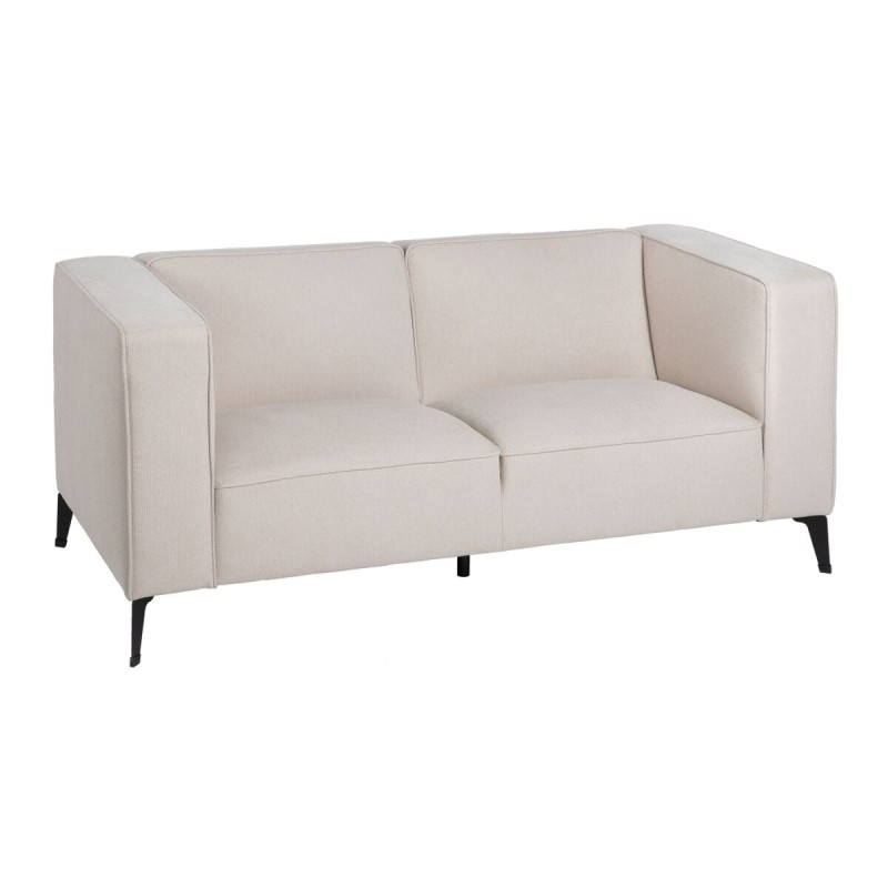 Sofa Schwarz Creme Nylon Polyester 177 x 86 x 77,5 cm