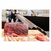 Couteau de cuisine Quttin Moare Acier inoxydable 3 mm 34 x 5 x 2 cm (6 Unités) (20 cm)