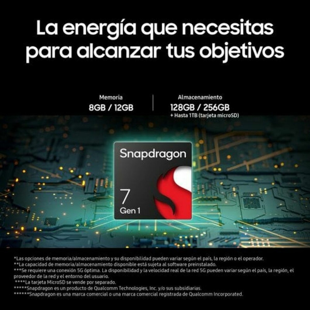 Smartphone Samsung Galaxy M55 5G 6,7" Octa Core 8 GB RAM 256 GB Bleu