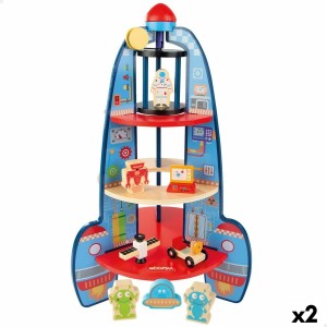 Playset Woomax 9 Stücke 2 Stück 32,5 x 53,5 x 32,5 cm