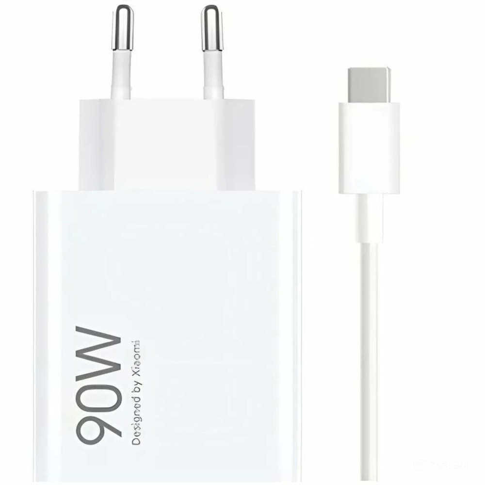 Wandladegerät + USB A zu USB-C-Kabel Xiaomi 90W HYPC COM USBA 90 W Weiß