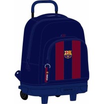 Cartable à roulettes Safta Rouge Blue marine 33 x 45 x 22 cm
