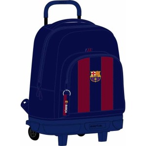 Cartable à roulettes Safta Rouge Blue marine 33 x 45 x 22 cm