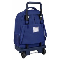 Schulrucksack mit Rädern Safta Rot Marineblau 33 x 45 x 22 cm