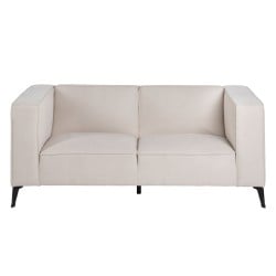 Sofa Schwarz Creme Nylon Polyester 177 x 86 x 77,5 cm