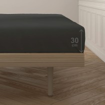 Fitted bottom sheet Happy Home Mix Colors Black Small double
