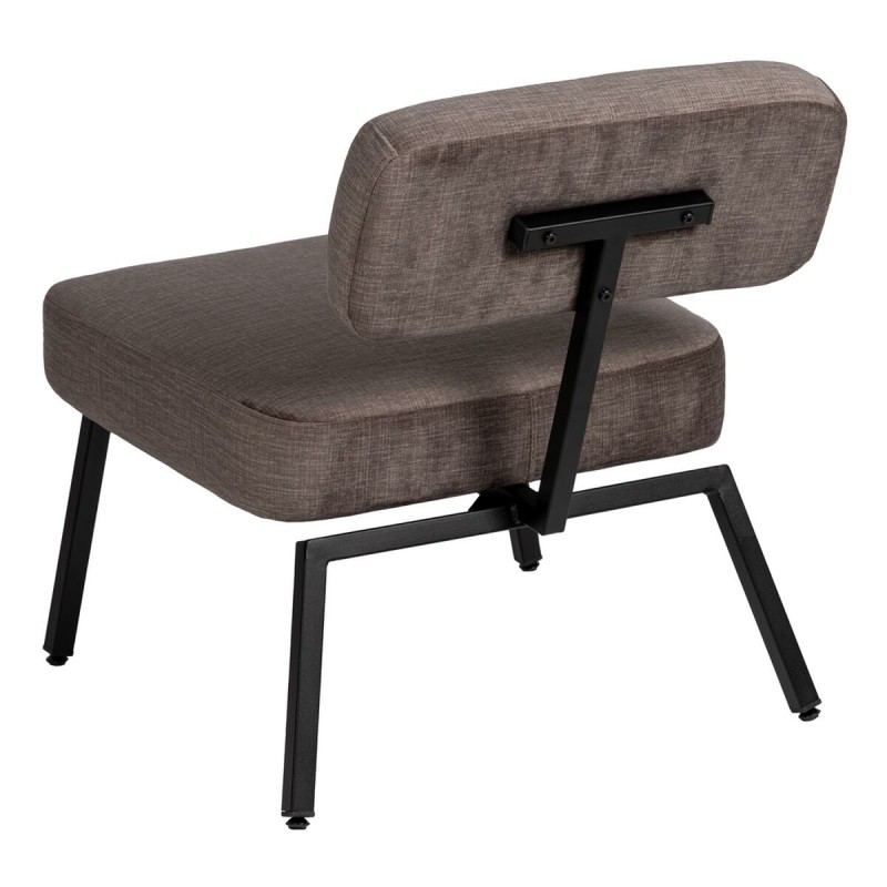 Chaise Noir Gris 58 x 59 x 71 cm