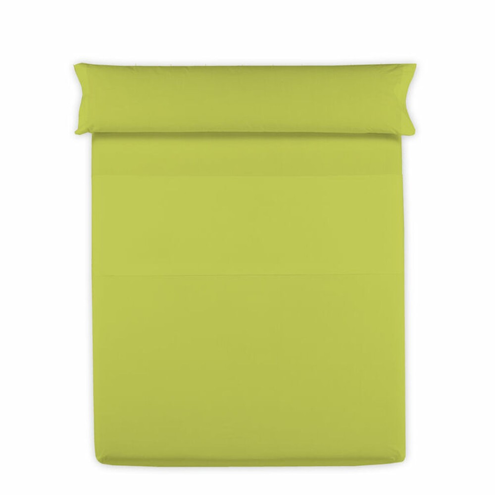 Drap Happy Home Mix Colors Pistache Lit de 120