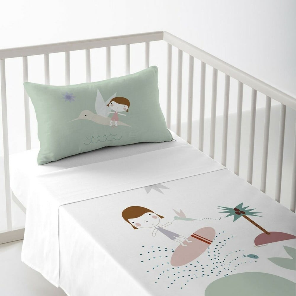 Bettwäsche-Set Haciendo el Indio Surf 60 cm Babybett 100 x 130 cm