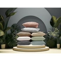 Pillowcase Happy Home Nude Single
