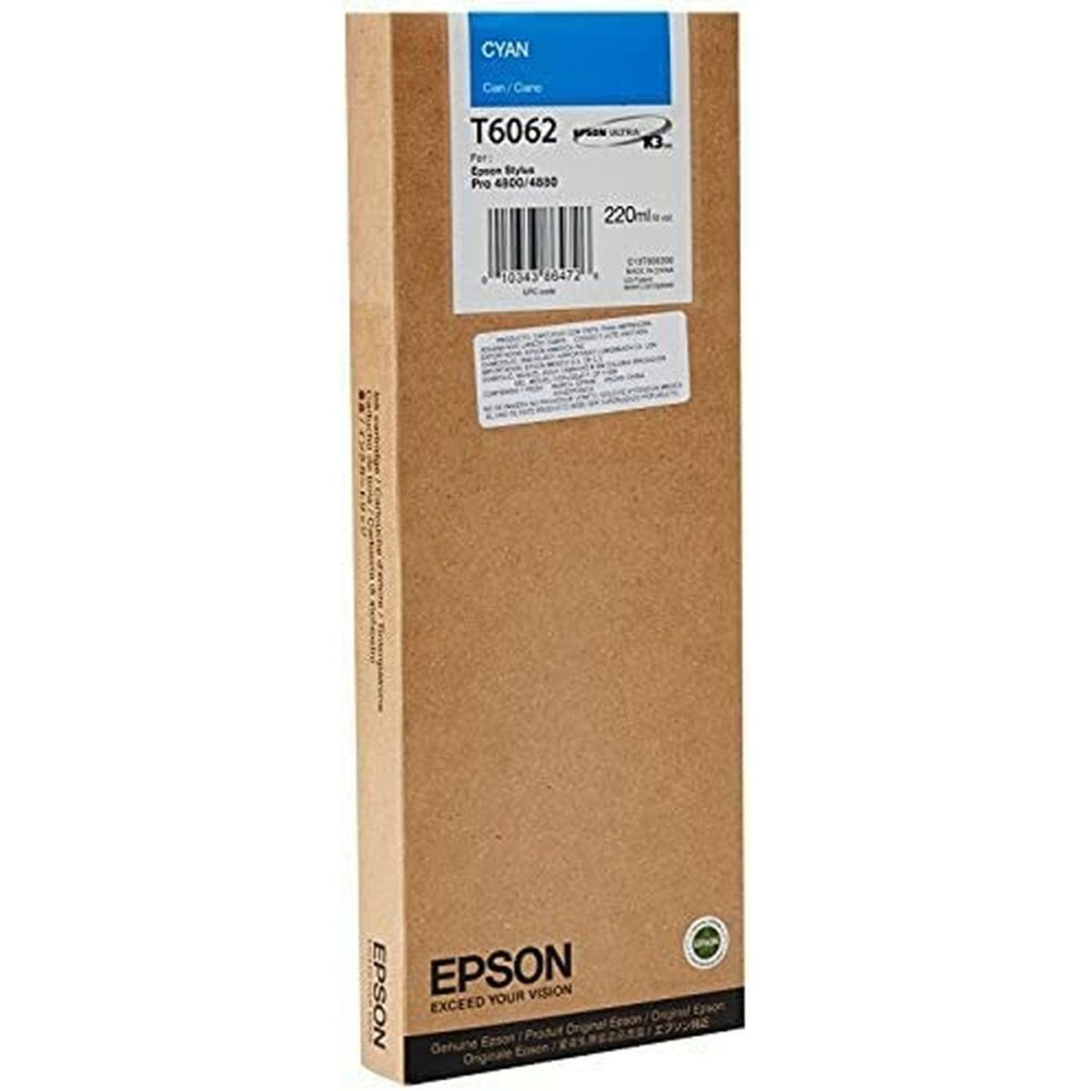 Cartouche d'encre originale Epson GF Stylus Pro 4880/4800 Cyan 220 ml