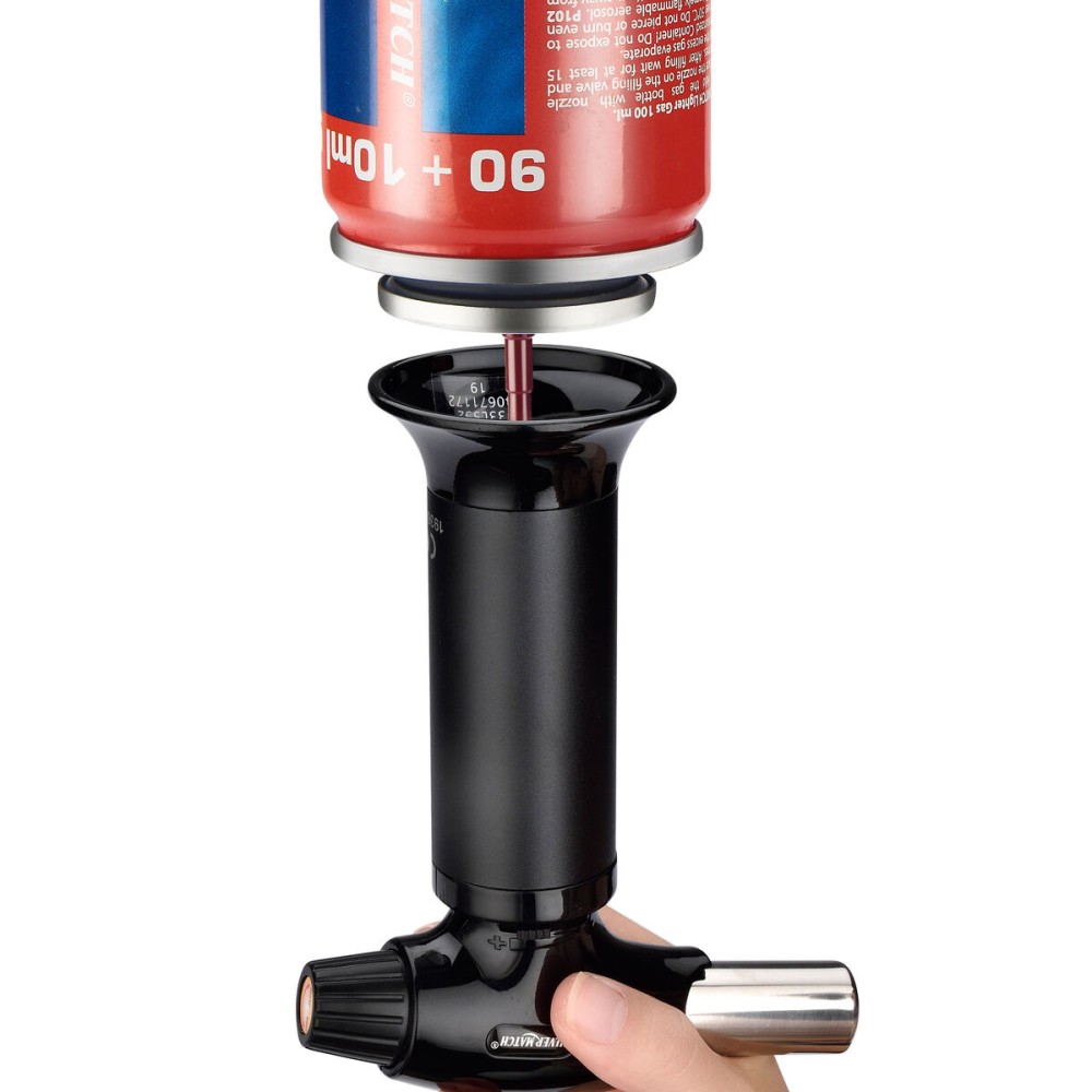 Kitchen Blowtorch Silver Match Professional
