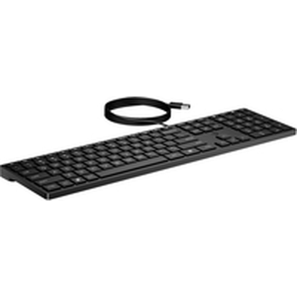 Tastatur mit Maus HP 9SR37UT Schwarz