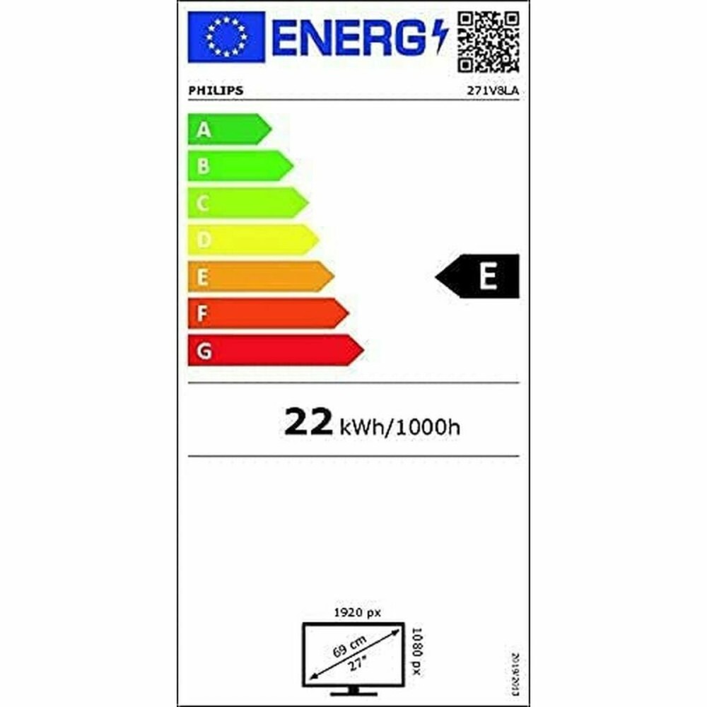 Écran Philips 271V8LA/00 27" Full HD 75 Hz