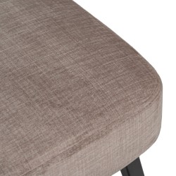 Stuhl Schwarz Beige 58 x 59 x 71 cm