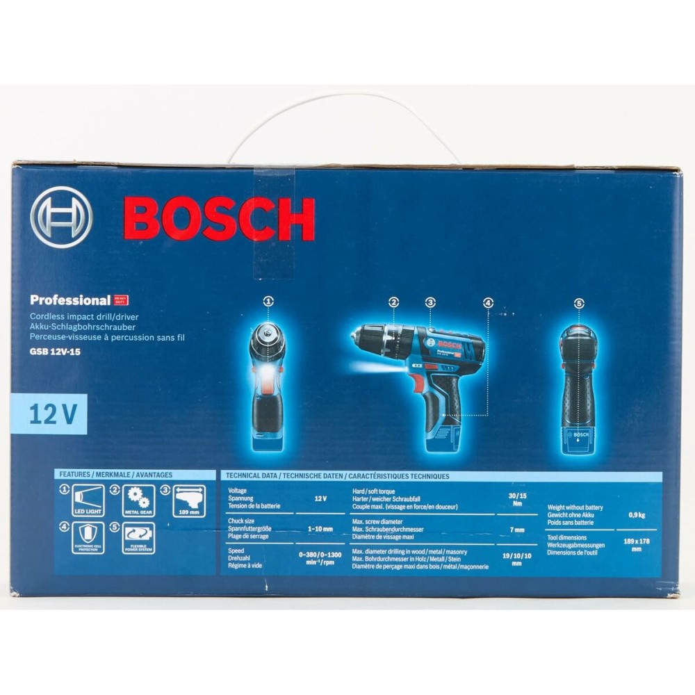 Elektrischer Schraubendreher BOSCH 100 W 15 Nm 30 Nm