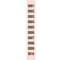 Raffle Number Strips R-980/1 (10 Units)