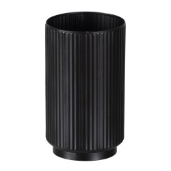 Set de pots de fleurs Noir Fer 16,5 x 16,5 x 28 cm (2 Unités)