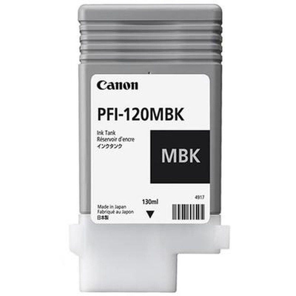 Cartouche d'encre originale Canon PFI-120 Noir Noir mat
