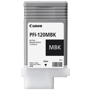 Cartouche d'encre originale Canon PFI-120 Noir Noir mat