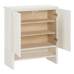 Schrank Weiß 80 x 38 x 95 cm