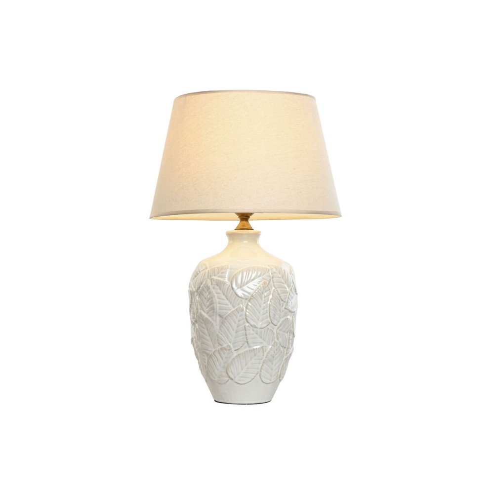 Desk lamp Home ESPRIT White Porcelain 50 W 220 V 40 x 40 x 64 cm