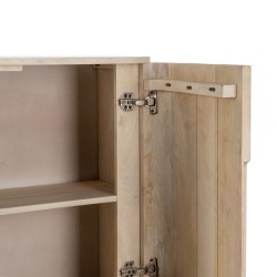 Schrank BATEL Weiß 90 x 40 x 138 cm