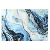 Bild Home ESPRIT Blau Gold Gedruckt 150 x 0,4 x 100 cm