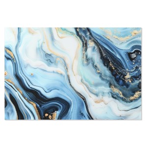 Bild Home ESPRIT Blau Gold Gedruckt 150 x 0,4 x 100 cm
