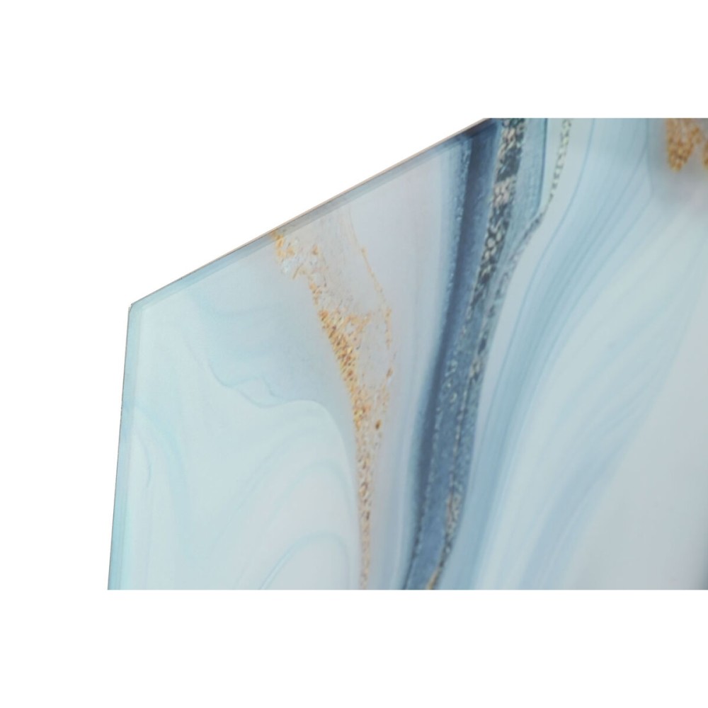 Painting Home ESPRIT Blue Golden Printed 150 x 0,4 x 100 cm