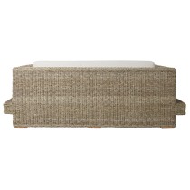 Canapé de jardin Home ESPRIT Naturel 192 x 105 x 63 cm