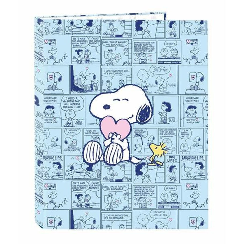 Ring binder Snoopy Love 26,5 x 33 x 4 cm