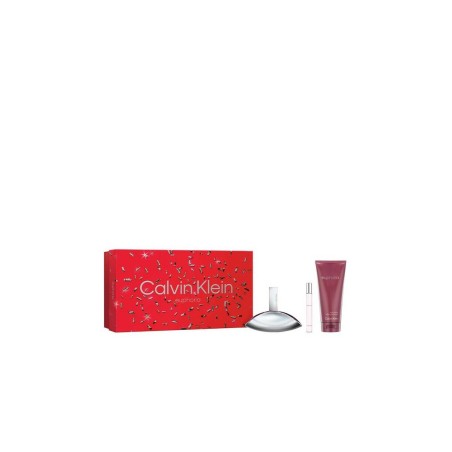 Set mit Damenparfüm Calvin Klein EDP 3 Stücke