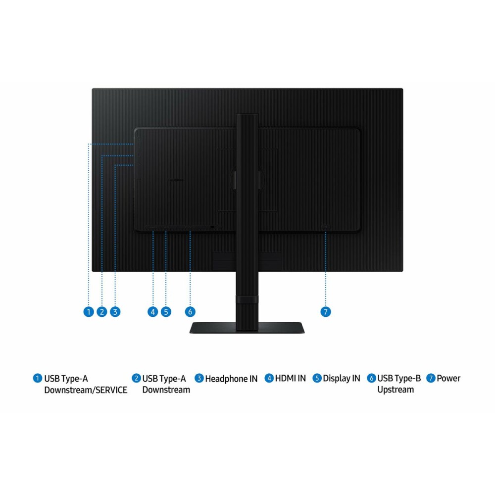 Gaming-Monitor Samsung LS32D600EAUXEN LCD Quad HD 32"