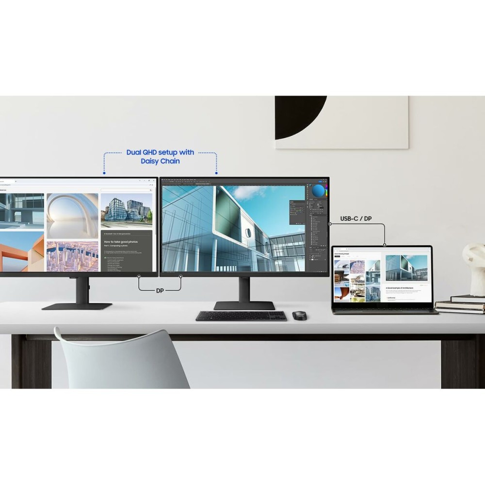 Monitor Gaming Samsung LS32D600UAUXEN Quad HD 32"