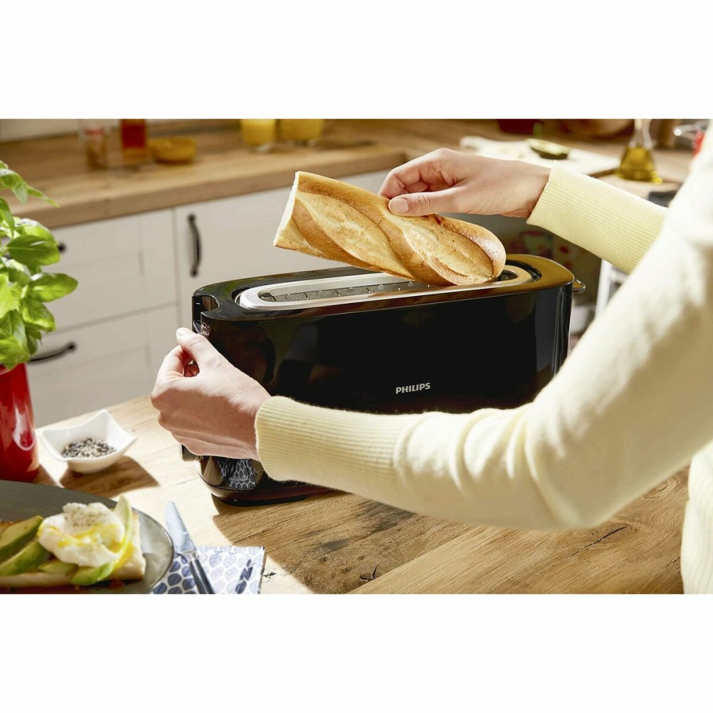 Grille-pain Philips HD2590/90 950 W Noir
