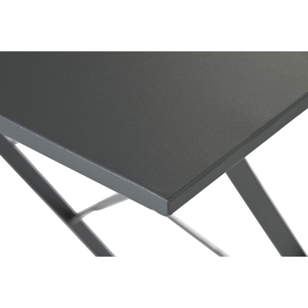 Tisch-Set mit 2 Stühlen Home ESPRIT Grau 60 x 60 x 71 cm