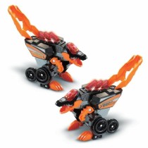 Super Robot Transformable Vtech Switch & Go Dinos Combo: SUPER SPINO-DACTYL 2 IN 1 Dinosaure