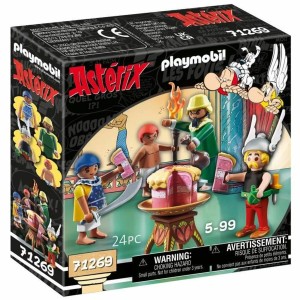 Playset Playmobil Asterix: Amonbofis and the poisoned cake 71268 24 Pièces