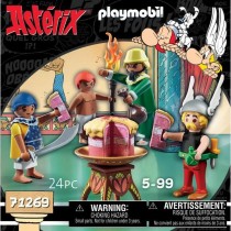 Playset Playmobil Asterix: Amonbofis and the poisoned cake 71268 24 Pièces