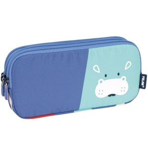 School Case Milan Animals Blue 20 x 11 x 6,5 cm