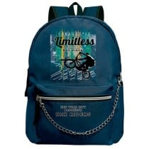 Schulrucksack SENFORT Bmx Limitless Blau