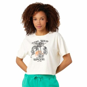 T shirt à manches courtes Rip Curl Stay Wild  Blanc