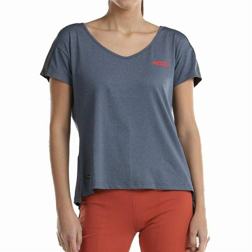 Women’s Short Sleeve T-Shirt +8000 Novar  Grey Moutain