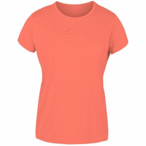 Damen Kurzarm-T-Shirt Joluvi Combed  Berg Lachsfarben